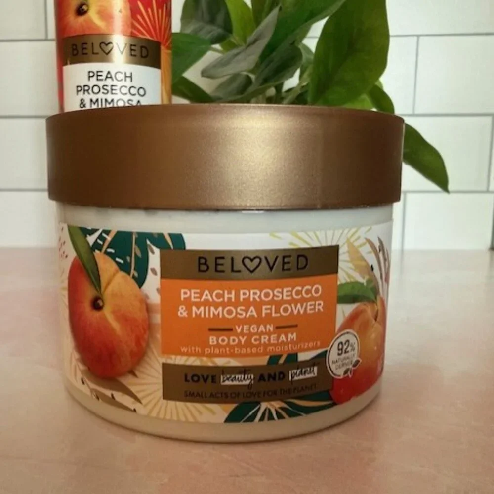 Beloved Peach Prosecco & Mimosa Flower Body Butter & Fragrance Mist - Picture 2 of 6